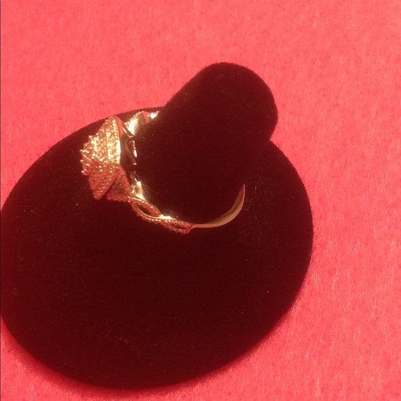 🌺 STERLING SILVER (925) DIAMOND RING - Picture 3 of 4